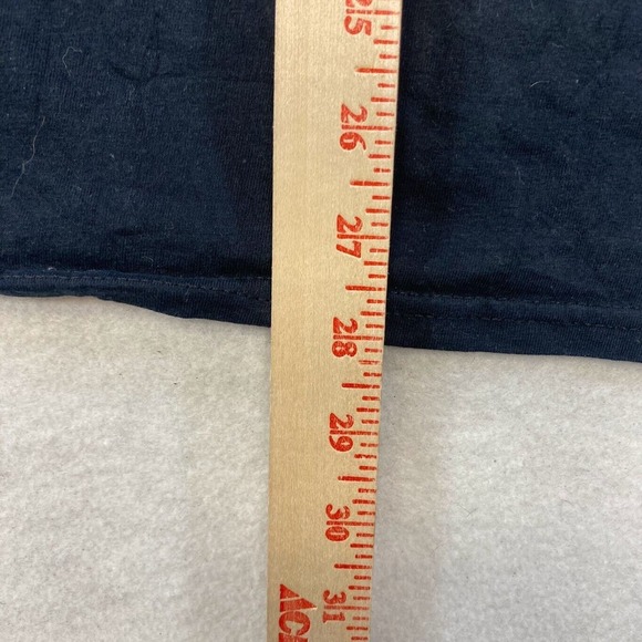 AC/DC Back In Black Tee Thrifted Vintage Style Size L - Picture 7 of 10